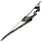 Preview: Haller Recurvebogen Set, camo, Fiberglas, 120 cm, 20 lbs, mit 2 Pfeilen und Zubehör